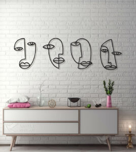 Strange Picasso faces