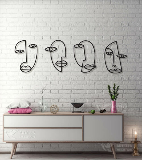 Strange Picasso faces
