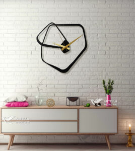 Futuristic clock