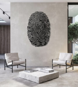 Amazing finger print